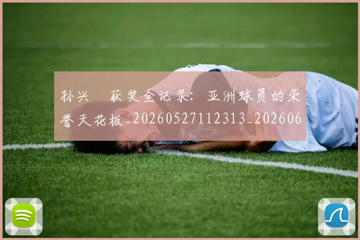 孙兴慜获奖全记录:亚洲球员的荣誉天花板_20260527112313_20260609133033
